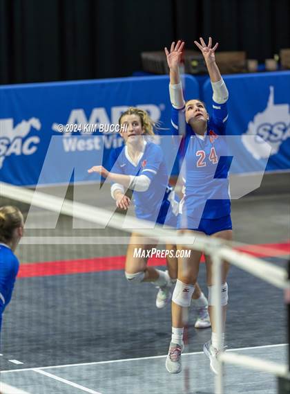 Thumbnail 2 in Hedgesville vs. Morgantown (WVSSAC Class AAAA Final) photogallery.