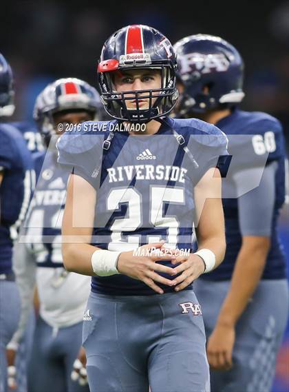 Thumbnail 1 in Riverside Academy vs St Charles Catholic (LHSAA 2A Final)  photogallery.