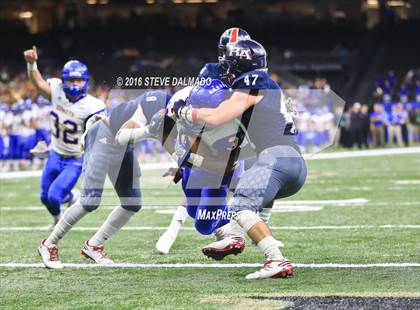 Thumbnail 2 in Riverside Academy vs St Charles Catholic (LHSAA 2A Final)  photogallery.