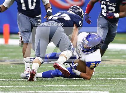Thumbnail 1 in Riverside Academy vs St Charles Catholic (LHSAA 2A Final)  photogallery.