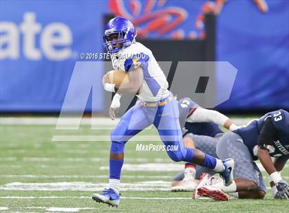 Thumbnail 1 in Riverside Academy vs St Charles Catholic (LHSAA 2A Final)  photogallery.