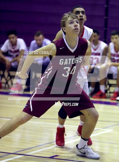 Thumbnail 3 in Sacred Heart Prep vs. Saint Mary's (Piedmont MLK Showcase) photogallery.