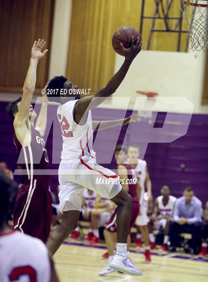 Thumbnail 3 in Sacred Heart Prep vs. Saint Mary's (Piedmont MLK Showcase) photogallery.