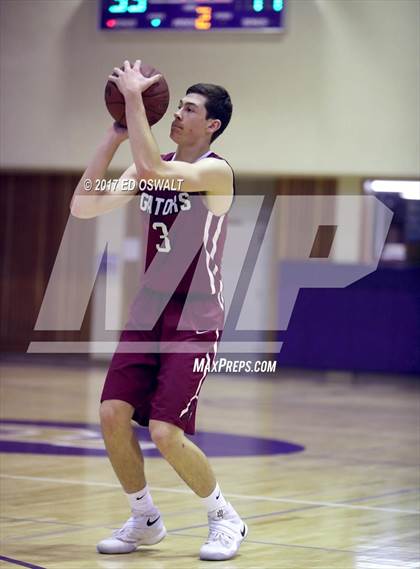 Thumbnail 2 in Sacred Heart Prep vs. Saint Mary's (Piedmont MLK Showcase) photogallery.