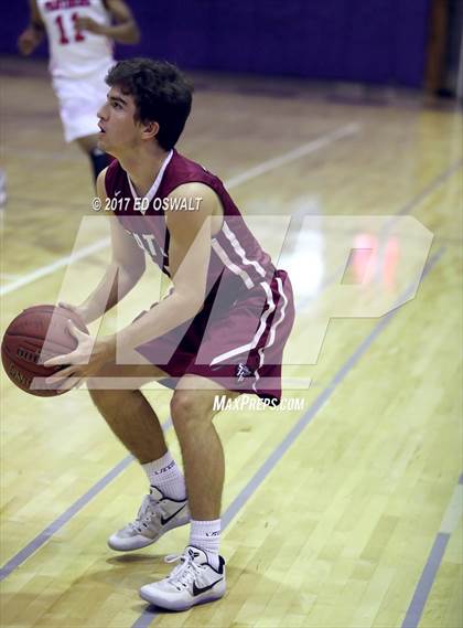 Thumbnail 3 in Sacred Heart Prep vs. Saint Mary's (Piedmont MLK Showcase) photogallery.