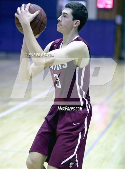 Thumbnail 1 in Sacred Heart Prep vs. Saint Mary's (Piedmont MLK Showcase) photogallery.