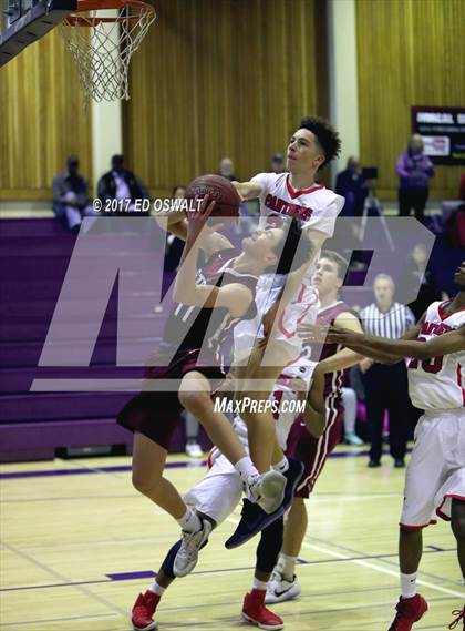 Thumbnail 3 in Sacred Heart Prep vs. Saint Mary's (Piedmont MLK Showcase) photogallery.