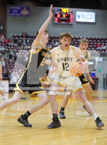 Thumbnail 3 in Emery vs. Union (UHSAA 3A Consolation) photogallery.