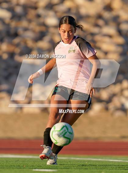 Thumbnail 2 in Pahrump Valley vs Virgin Valley (NIAA 3A Southern Region Quarterfinal) photogallery.