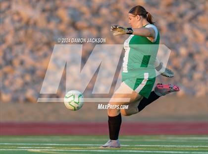 Thumbnail 2 in Pahrump Valley vs Virgin Valley (NIAA 3A Southern Region Quarterfinal) photogallery.