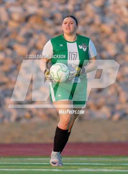 Thumbnail 1 in Pahrump Valley vs Virgin Valley (NIAA 3A Southern Region Quarterfinal) photogallery.