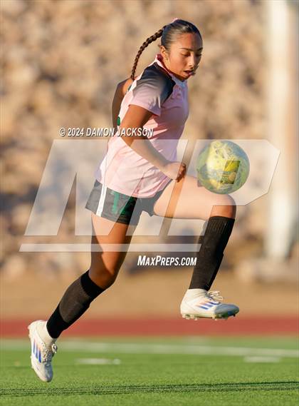 Thumbnail 2 in Pahrump Valley vs Virgin Valley (NIAA 3A Southern Region Quarterfinal) photogallery.