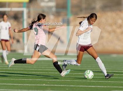 Thumbnail 1 in Pahrump Valley vs Virgin Valley (NIAA 3A Southern Region Quarterfinal) photogallery.