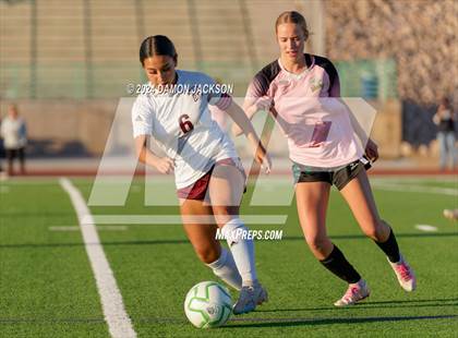 Thumbnail 2 in Pahrump Valley vs Virgin Valley (NIAA 3A Southern Region Quarterfinal) photogallery.