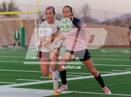 Thumbnail 3 in Pahrump Valley vs Virgin Valley (NIAA 3A Southern Region Quarterfinal) photogallery.