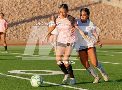 Thumbnail 3 in Pahrump Valley vs Virgin Valley (NIAA 3A Southern Region Quarterfinal) photogallery.