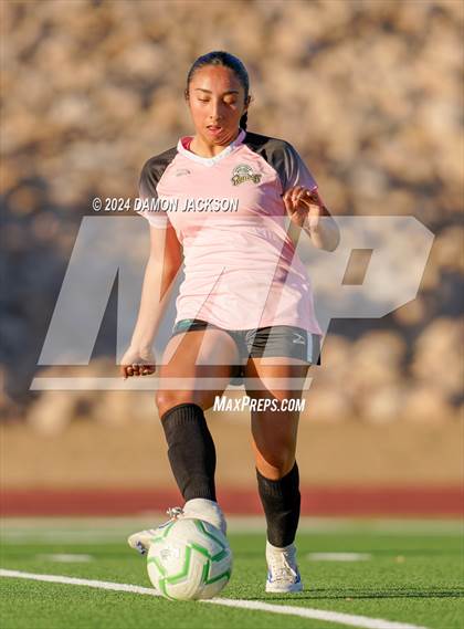 Thumbnail 2 in Pahrump Valley vs Virgin Valley (NIAA 3A Southern Region Quarterfinal) photogallery.