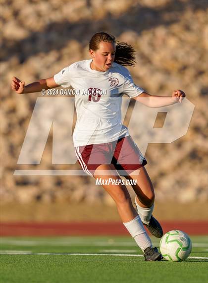 Thumbnail 2 in Pahrump Valley vs Virgin Valley (NIAA 3A Southern Region Quarterfinal) photogallery.
