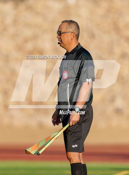 Thumbnail 1 in Pahrump Valley vs Virgin Valley (NIAA 3A Southern Region Quarterfinal) photogallery.