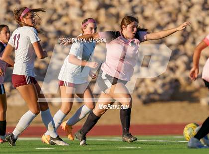 Thumbnail 1 in Pahrump Valley vs Virgin Valley (NIAA 3A Southern Region Quarterfinal) photogallery.