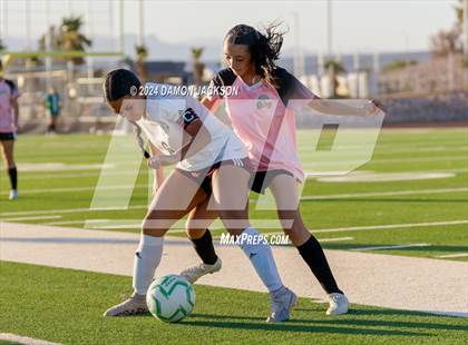 Thumbnail 1 in Pahrump Valley vs Virgin Valley (NIAA 3A Southern Region Quarterfinal) photogallery.
