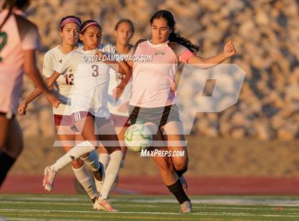 Thumbnail 1 in Pahrump Valley vs Virgin Valley (NIAA 3A Southern Region Quarterfinal) photogallery.