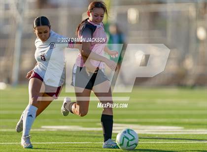 Thumbnail 1 in Pahrump Valley vs Virgin Valley (NIAA 3A Southern Region Quarterfinal) photogallery.