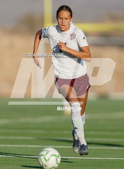 Thumbnail 3 in Pahrump Valley vs Virgin Valley (NIAA 3A Southern Region Quarterfinal) photogallery.