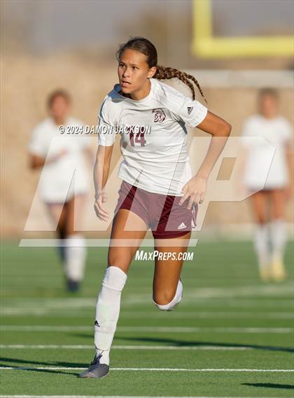 Thumbnail 1 in Pahrump Valley vs Virgin Valley (NIAA 3A Southern Region Quarterfinal) photogallery.