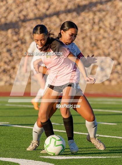 Thumbnail 3 in Pahrump Valley vs Virgin Valley (NIAA 3A Southern Region Quarterfinal) photogallery.