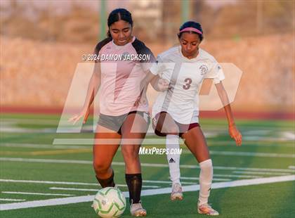 Thumbnail 2 in Pahrump Valley vs Virgin Valley (NIAA 3A Southern Region Quarterfinal) photogallery.