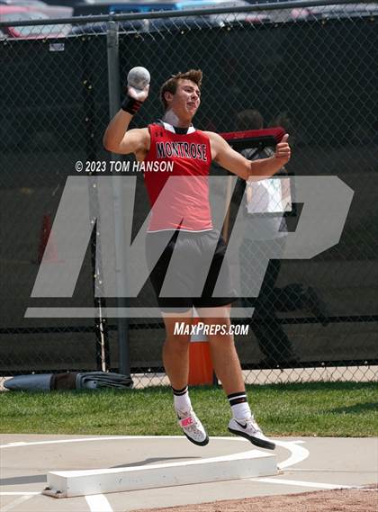 Thumbnail 1 in CHSAA 4A Finals (Shot Put) photogallery.