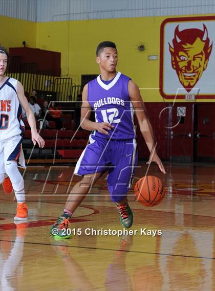 Thumbnail 3 in Harrisburg vs Carterville (Ernie Bozarth Memorial Thanksgiving Basketball Tournament) photogallery.