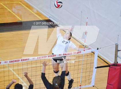 Thumbnail 3 in Ursuline Academy vs Metairie Park Country Day (Sacred Heart Jamboree) photogallery.