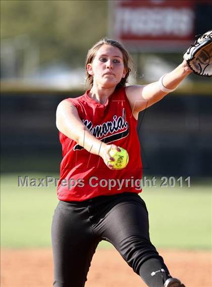 Thumbnail 1 in Katy vs Memorial (Katy ISD JV Tournament) photogallery.
