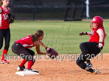 Thumbnail 3 in Katy vs Memorial (Katy ISD JV Tournament) photogallery.