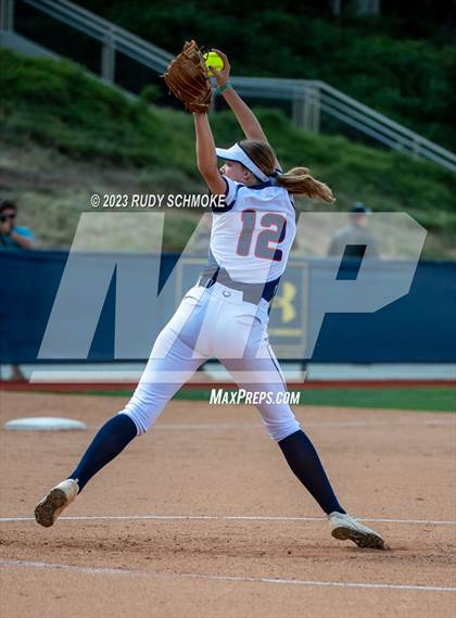 Thumbnail 3 in Imperial vs. Christian (CIF SDS DIII Softball Championship) photogallery.