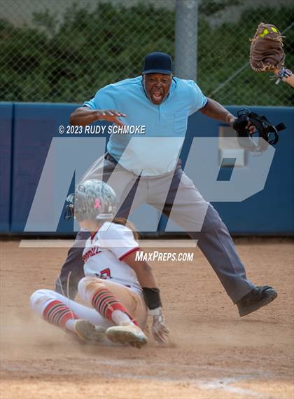 Thumbnail 1 in Imperial vs. Christian (CIF SDS DIII Softball Championship) photogallery.