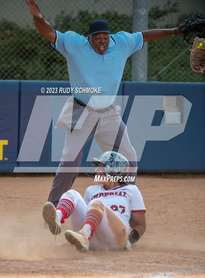 Thumbnail 2 in Imperial vs. Christian (CIF SDS DIII Softball Championship) photogallery.