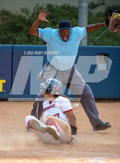 Thumbnail 2 in Imperial vs. Christian (CIF SDS DIII Softball Championship) photogallery.