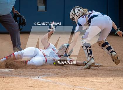 Thumbnail 2 in Imperial vs. Christian (CIF SDS DIII Softball Championship) photogallery.