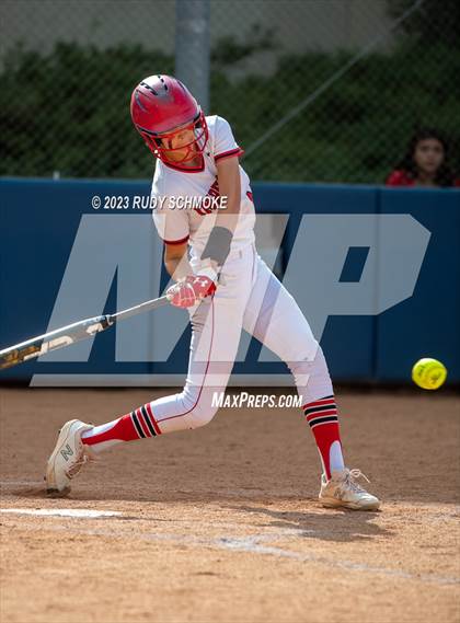 Thumbnail 1 in Imperial vs. Christian (CIF SDS DIII Softball Championship) photogallery.