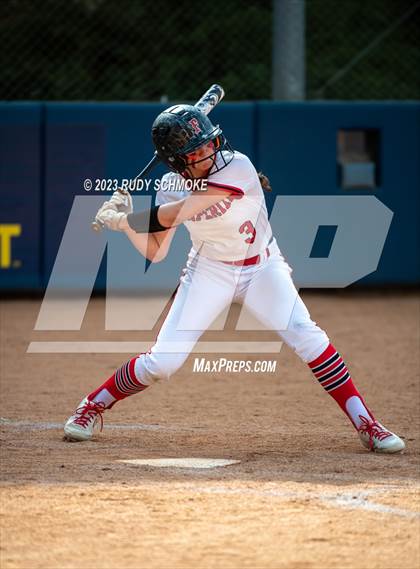 Thumbnail 3 in Imperial vs. Christian (CIF SDS DIII Softball Championship) photogallery.
