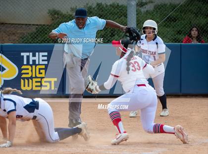 Thumbnail 1 in Imperial vs. Christian (CIF SDS DIII Softball Championship) photogallery.