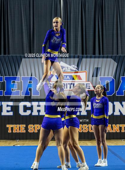 Thumbnail 1 in Notre Dame Prep - Stunt (AIA Division III Final) photogallery.