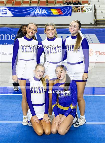 Thumbnail 2 in Notre Dame Prep - Stunt (AIA Division III Final) photogallery.