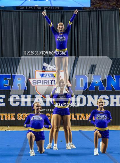 Thumbnail 3 in Notre Dame Prep - Stunt (AIA Division III Final) photogallery.