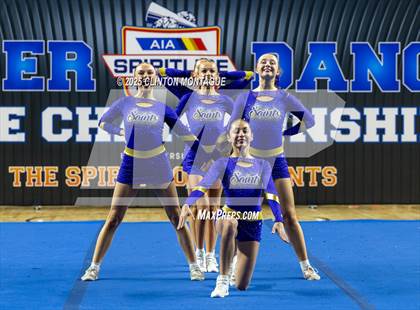 Thumbnail 3 in Notre Dame Prep - Stunt (AIA Division III Final) photogallery.
