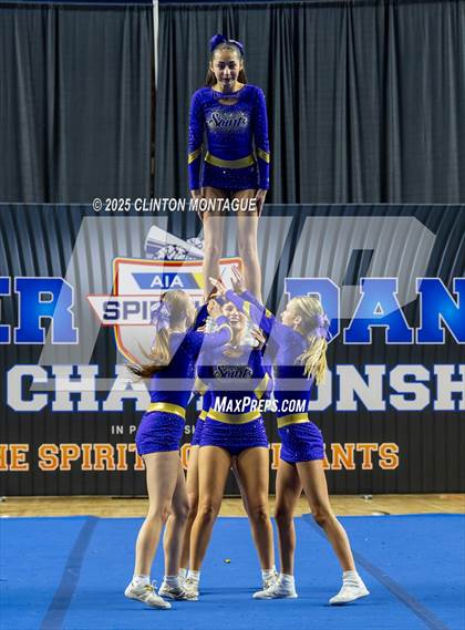 Thumbnail 2 in Notre Dame Prep - Stunt (AIA Division III Final) photogallery.