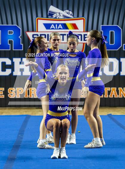 Thumbnail 3 in Notre Dame Prep - Stunt (AIA Division III Final) photogallery.